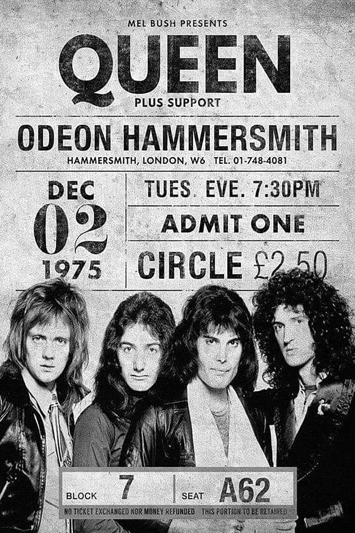 Queen Music Poster