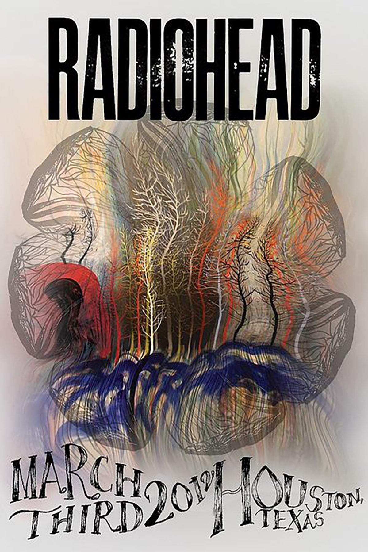 Radiohead Music Poster