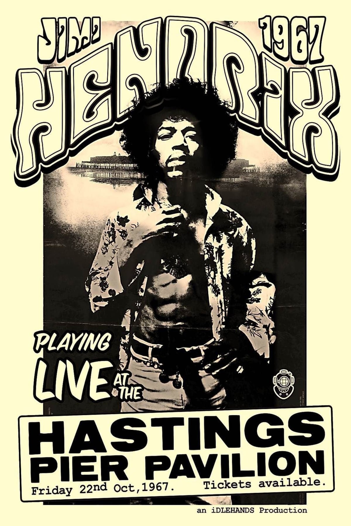 Hendrix Music Poster