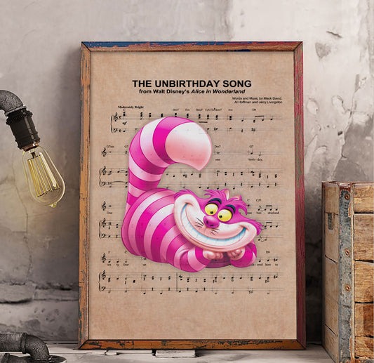 The Unbirthday Song Dictionary Poster