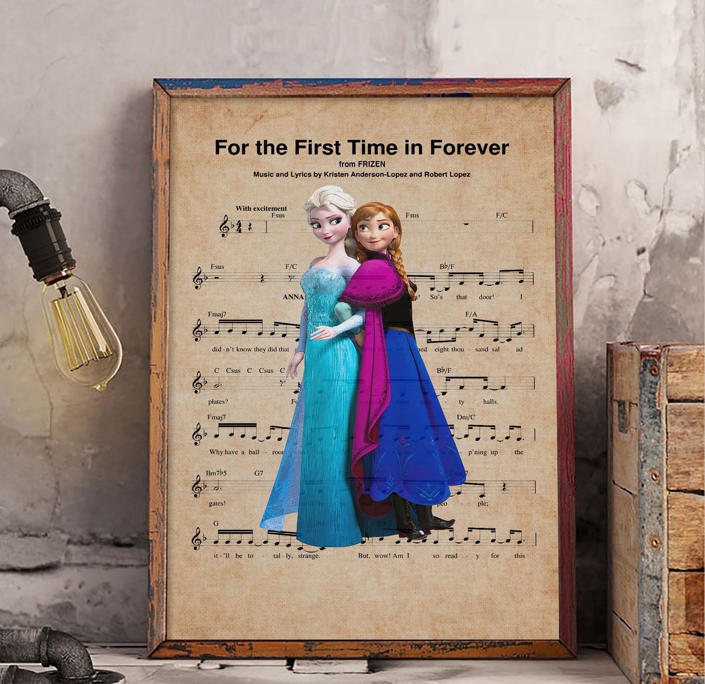 For the First time in Forever Dictionary Poster