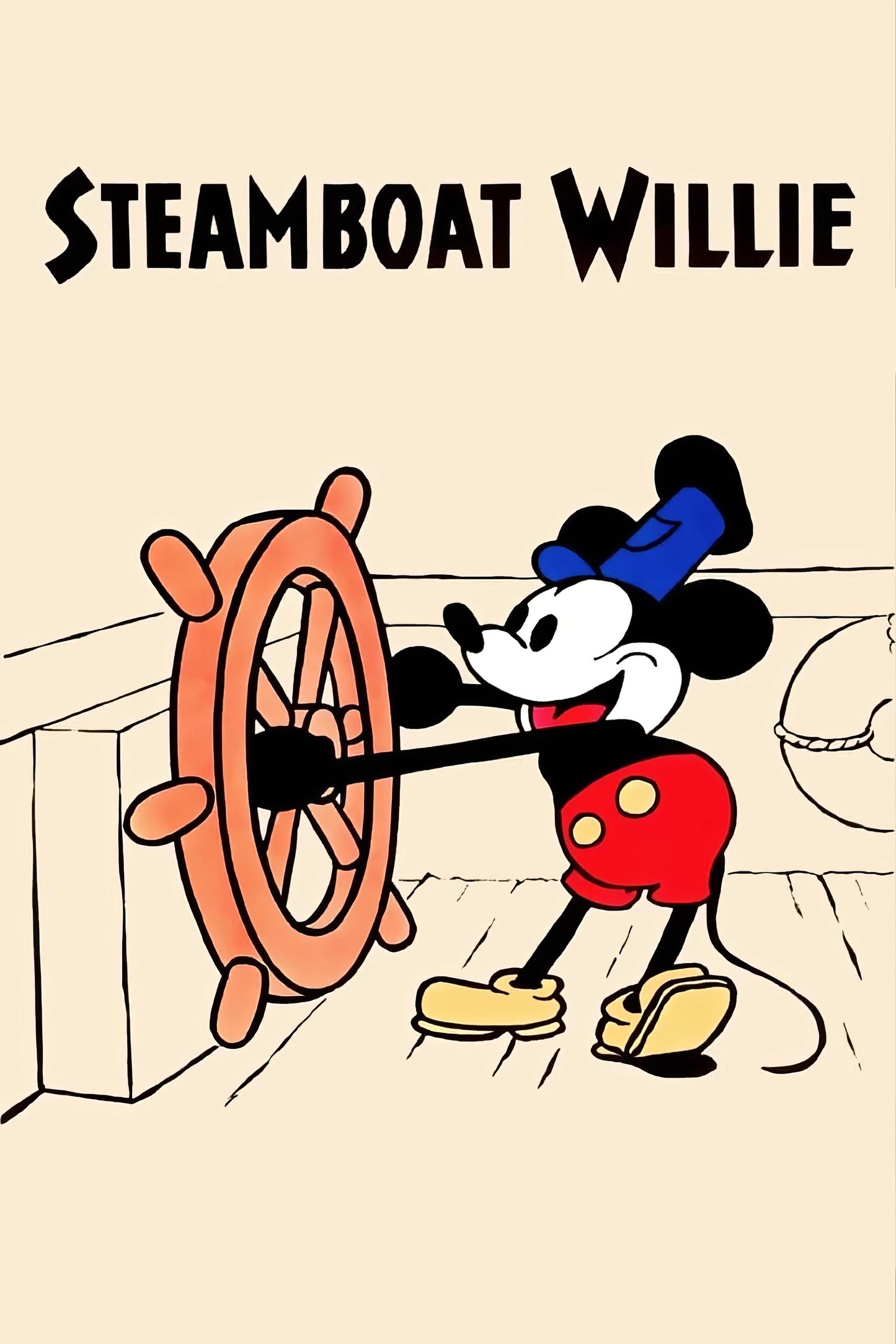 Steamboat Willie Movie Poster